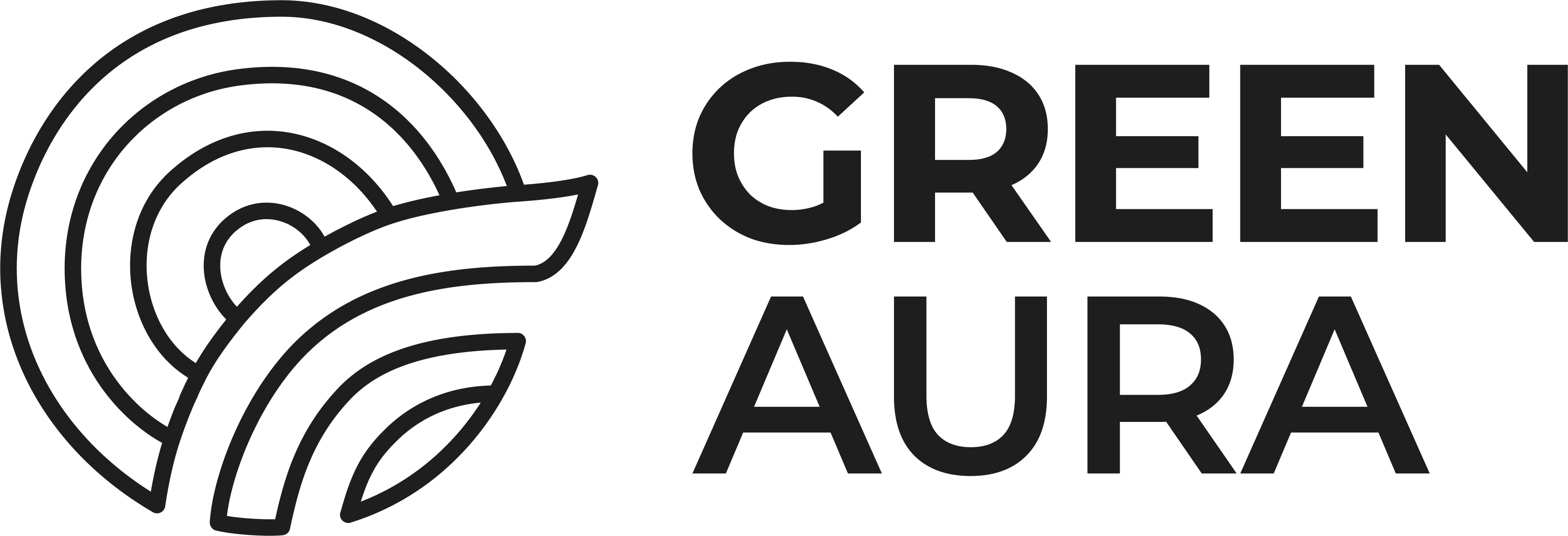 Green Aura Logo - Professional Gardening and Landscaping Services